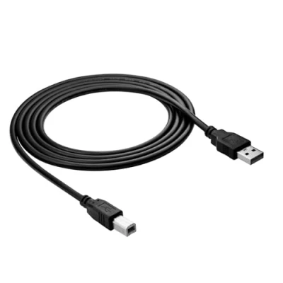 Image de AKYGA AK USB 04 Câble d&#039;imprimante 2.0 fiche A vers B Noir 1,8 m