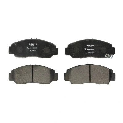 Image de DELPHI LP1704 Jeu de plaquettes frein avec indicateur d&#039;usure tôle anti bruit accessoires HONDA: CIVIC 7 Hatchback, Accord Limousine
