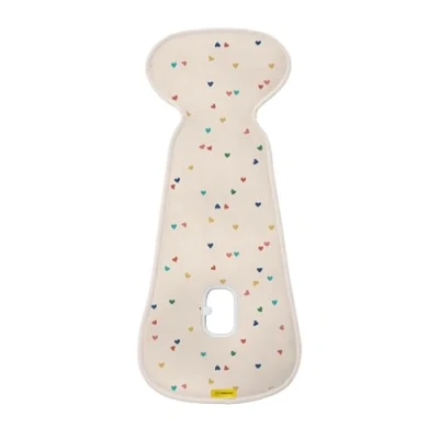 Image de AeroMoov Assise Air Layer Evite à votre enfant de transpirer Le siège auto ou la poussette Coton Bio Groupe B Confetti Hearts