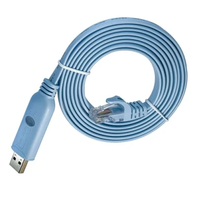 Image de DSD TECH SH RJ45A USB to RJ45 Console Cable with FTDI Chip for Cisco NETGEAR Routers/Switches Support Windows Linux Mac OS