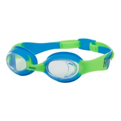 Image de Zoggs RNLI Little Cadet lunettes de natation pour enfants, protection UV, ajustement rapide, sangle confortables verres transparents anti buée,