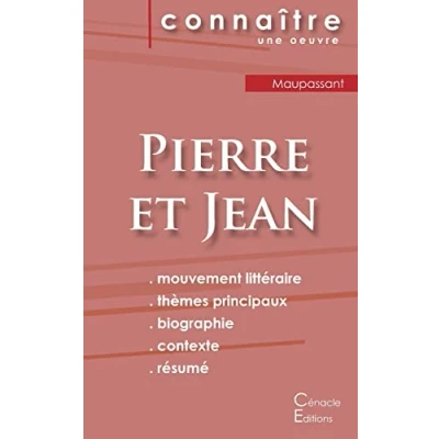 Image de Fiche de lecture Pierre et Jean Maupassant (Analyse littéraire référence résumé complet)