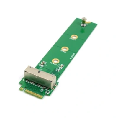 Image de ChenYang carte adaptateur de conversion Mac SSD 12 + 16 broches vers mère M.2 NVME NGFF M Key pour 2013 2014 2015 A1493 A1502 A1465 A1466 Pro Air