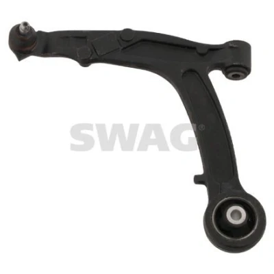 Image de SWAG 70 93 2443 Bras de suspension avec roulement Essieu avant gauche, inférieur barre oscillant transversal Fonte d&#039;acier FIAT: Panda II 5 portes