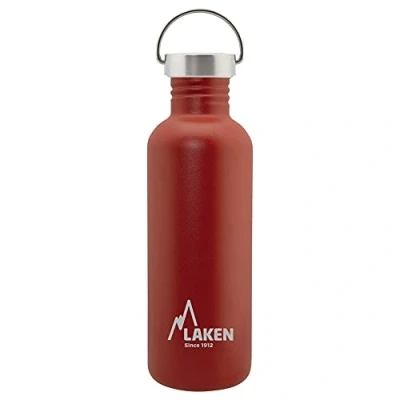 Image de LAKEN Bot. ac. inox Basic 1L S/S tapón Rojo