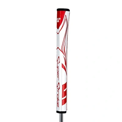 Image de Super Stroke Zenergy Pistolet 1.0 Blanc/Rouge Poignée de Putter Unisexe, Taille Unique
