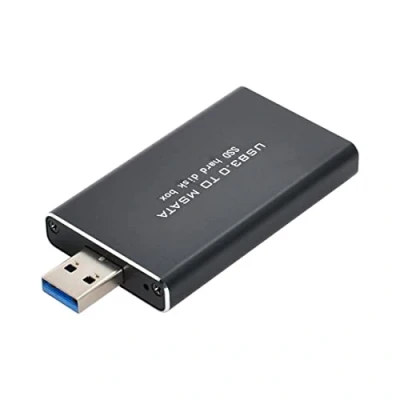 Image de Chenyang Boîtier adaptateur USB 3.0 vers mSATA SSD Mini PCI E 1,8&quot; 52 broches