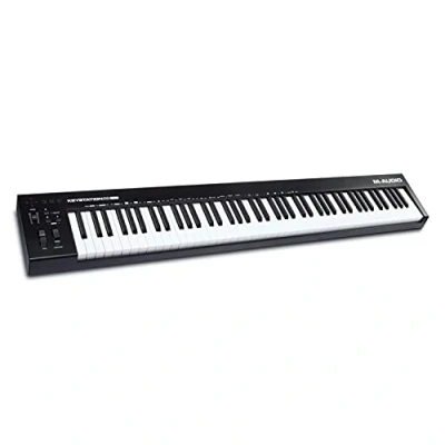 Image de M Audio Keystation 88 MK3 Clavier MIDI USB touches semi lestées pour contrôler les synthétiseurs virtuels et stations audionumériques