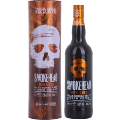 Image de Smokehead RUM RIOT Islay Single Malt Scotch Whisky 43% Vol. 0,7l in Tinbox