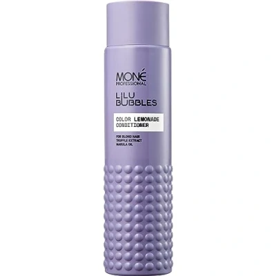 Image de MONÉ PROFESSIONAL Après Shampooing pour Cheveux Blond et Décolorés Soin Secs Abîmés Protège Restaure la couleur 300 ml (non violet)
