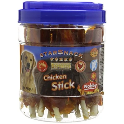 Image de Nobby Friandise pour Chien Seau Poulet Filet Stick Enrobé 450 g