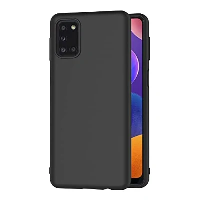 Image de AICEK Coque Compatible Samsung Galaxy A32 5G, Noir Silicone pour 5G Housse Etui Case (6,5 Pouces)