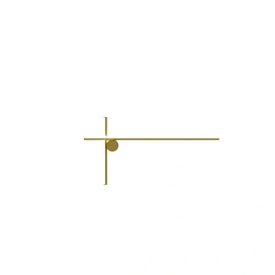 Image de Flos Coordinates W2 Applique Murale Golden