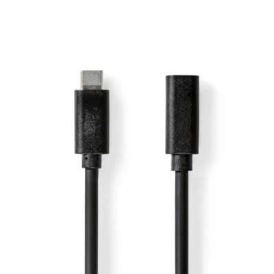 Image de Nedis CCGB64010BK20 câble USB 3.2 Gen 1 (3.1 1) 2 m C Noir Neuf
