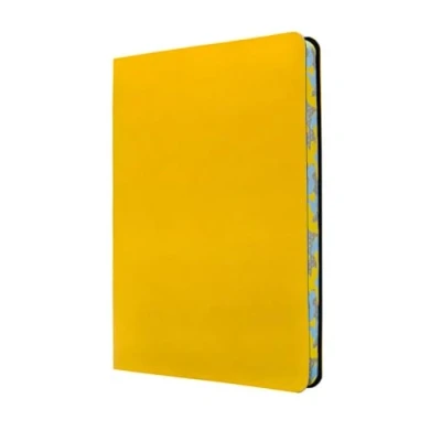 Image de Collins Edge Cahier ligné Camo B6 jaune