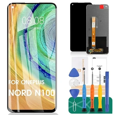 Image de SRJTEK Kit de Remplacement Complet pour écran LCD OnePlus Nord N100 BE2013 BE2015 BE2011