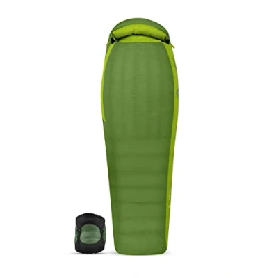 Image de SACO DE Dormir 750+ Fill Down Ascent AcIII R Left Zip Color: Verde