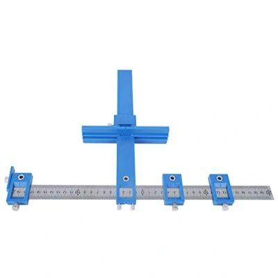 Image de Percer Coup de Localisateur, Cabinet Matériel Gigue Modèle Outil Trou Fixe Tiroir Traction Dispositif Menuiserie Guide Perçage