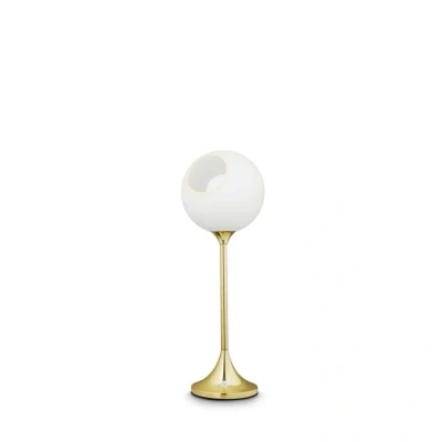 Image de DESIGN BY US Lampe à poser Ballroom, blanc, verre, soufflé la bouche, intensité