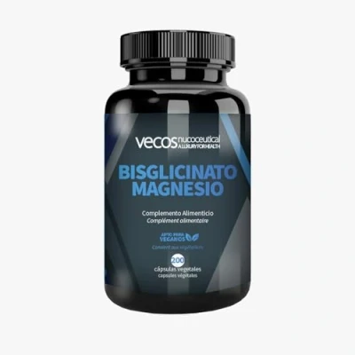 Image de Bisglycinate de Magnésium 360 mg en Gélules Complément Alimentaire Vegan et Sans Additif avec Biodisponibilité Absorption Élevées Anti Fatigue Puissant Fabriqué Europe