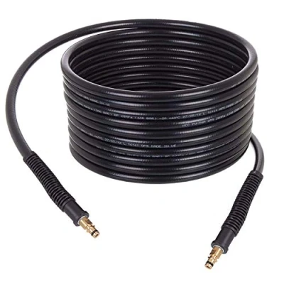 Image de TECHKAR Tuyau d&#039;Extension pour Nettoyeur Haute Pression de Rechange 30 m 200 Bar Compatible avec Karcher la Série K Click Connect Rallonge