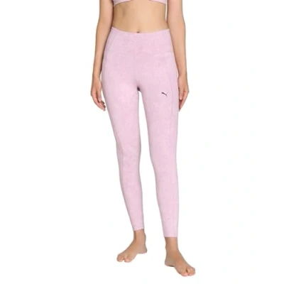 Image de PUMA Mixte Studio Foundations Hw 7/8 Aop Tight Collants, Brume De Raisin, S EU