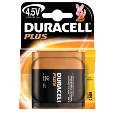 Image de Pile 3LR12 DURACELL PLUS 4.5 V Blister Réf 4,5VB13LR12