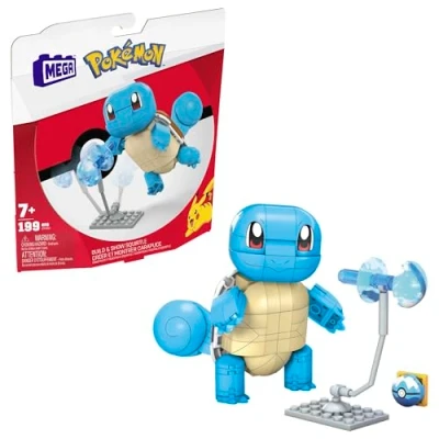 Image de Pokémon Jeu de construction Mega Construx Wonder Builders Carapuce 10 cm