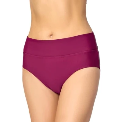 Image de Merry Style Bas DE Bikini pour Femmes Plage et Piscine, Mode Bain Estivale Femme Caleçon Culotte Maillot MSVR5 (Bordeaux (5288), FR 38 = 36)