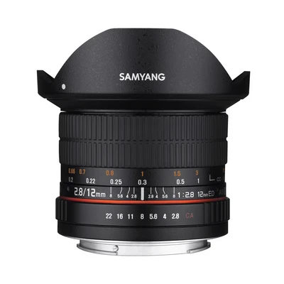 Image de Samyang Objectif Fisheye pour Canon 12 mm F2.8 ED AS NCS Noir