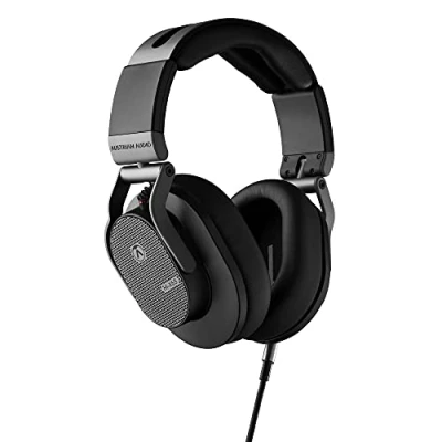 Image de Austrian Audio Hi X65 Casque de studio circum aural avec coussinets spéciaux en mousse à mémoire forme pour mixage et mastering, prise jack 3,5 mm Noir