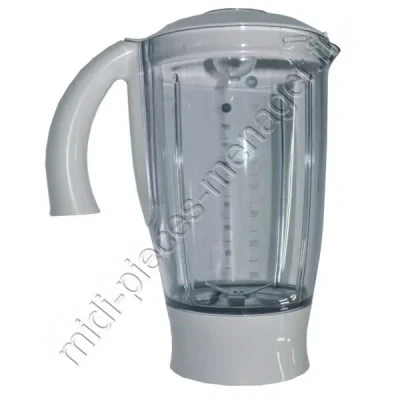 Image de bol à mélanger DeLonghi KW662494 robot ménager 662494 mixeur blanc poignée ouverte compl