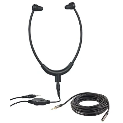 Image de Casque filaire pour TV &amp; musique KH 100, jusquà 117 dB + rallonge 5m [Newgen Medicals]
