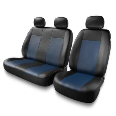 Image de Mossa Housses de siège adaptées pour Volkswagen Transporter T4, T5, T6 (1989 2019) Housse Siege Voiture universelles Couverture BC BL