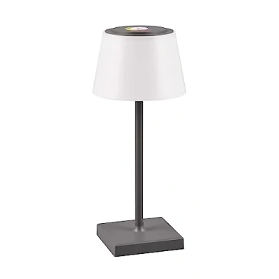 Image de Reality Leuchten Lampe à poser LED Sanchez RGBW/dim, anthracite