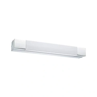 Image de Paulmann 79714 plafonnier LED éclairage miroir Quasar incl. 1x7,5W IP44 plafond Chrome, Blanc salon Métal, Acryl éclair. couloir 3000K, 7.5 W, 7,5W