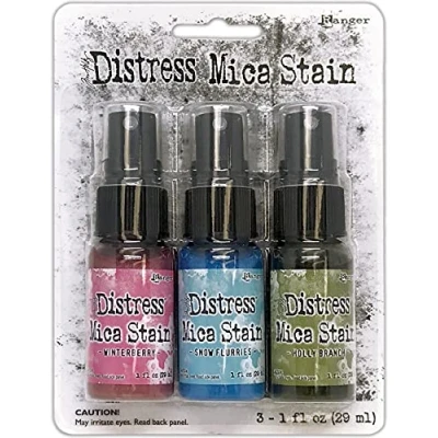 Image de Ranger Ink Pads and Refills Distress Holiday Kit de Teinture mica, Multicolore, Taille unique