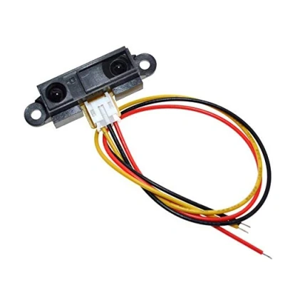 Image de ARCELI Capteur de Distance analogique IR Sharp GP2Y0A21YK0F 10 80cm + Câble, Compatible Arduino