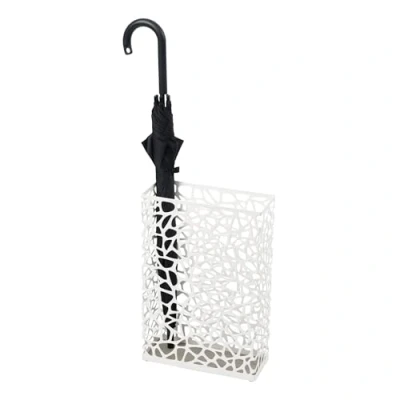 Image de Porte parapluies large L30 cm 30 X 12 45 Calicosy Blanc