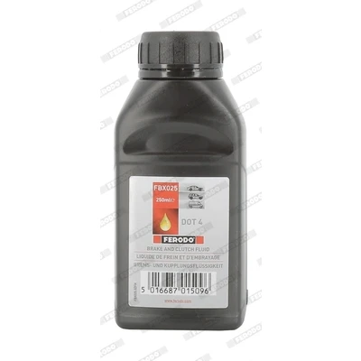 Image de FERODO DOT 4 FBX025 Liquide de frein 0,25
