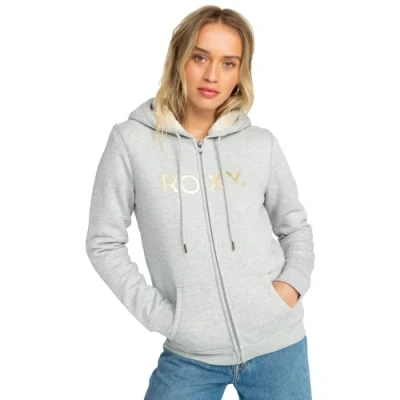 Image de Roxy Sweat à Capuche Femme zippé doublé en Sherpa