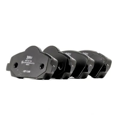 Image de VALEO 302155 Jeu de plaquettes frein FIRST Essieu avant contact signal d&#039;usure exclu avec tôle anti bruit PEUGEOT: 308 SW 2, II 3/5 portes