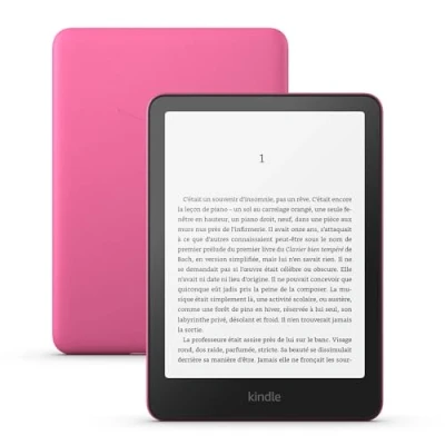 Image de nouvel Amazon Kindle Paperwhite (16 Go) Notre modèle le plus rapide Avec un écran antireflets de 7&quot; et une autonomie plusieurs semaines publicités Rose framboise