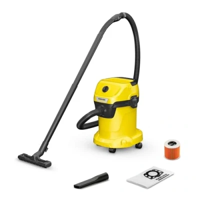 Image de Kärcher WD 3 V 17/4/20, Aspirateur Eau et Poussières Jaune, Noir
