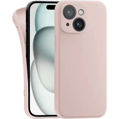 Image de MyGadget Coque Compatible avec Apple iPhone 15 Case TPU Souple &amp; Soft Cover Protection Extra Fine Légère Étui Coloré Anti Choc Rose