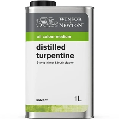 Image de Winsor &amp; Newton Additif Huile Terebenthine Distillée Anglaise 1L