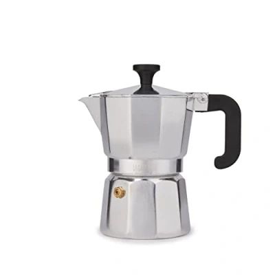 Image de The Cafetière Percolator Venice Aluminium / Silver 150 ml 2 cups