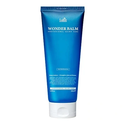 Image de LA&#039;DOR Wonder Balm 200 ml Après Shampooing Cheveux Hydratant Protéines Soie Nourrit Intensément Boucles Avec Substances Irremplaçables Restaure Douceur Éclat Sain