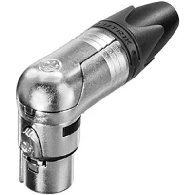 Image de XLR femelle, coudé Neutrik NC5FRX Nombre de pôles (num): 5 argent 1 pc(s)