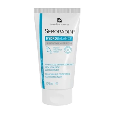 Image de Seboradin Après shampooing Sans Rinçage Crème Capillaire Hydratation Intense Pour Tous Types De Cheveux Renforçant Et Nourrissant Algues Amarante Complexe 7 Huiles Hydro Ballance 150 ml